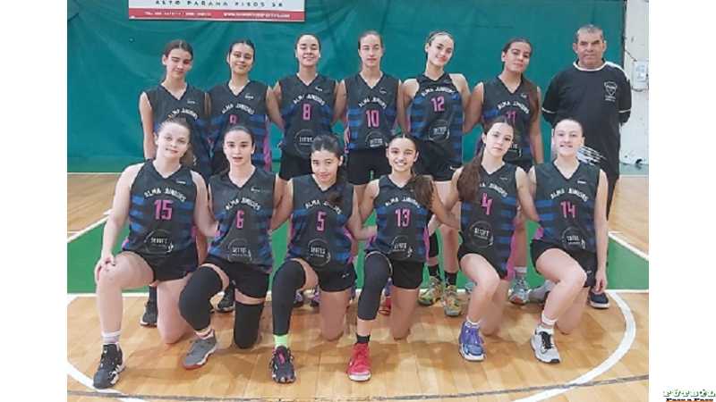 Básquet femenino: Alma Juniors venció como visitante a Gimnasia y a Sanjustino
